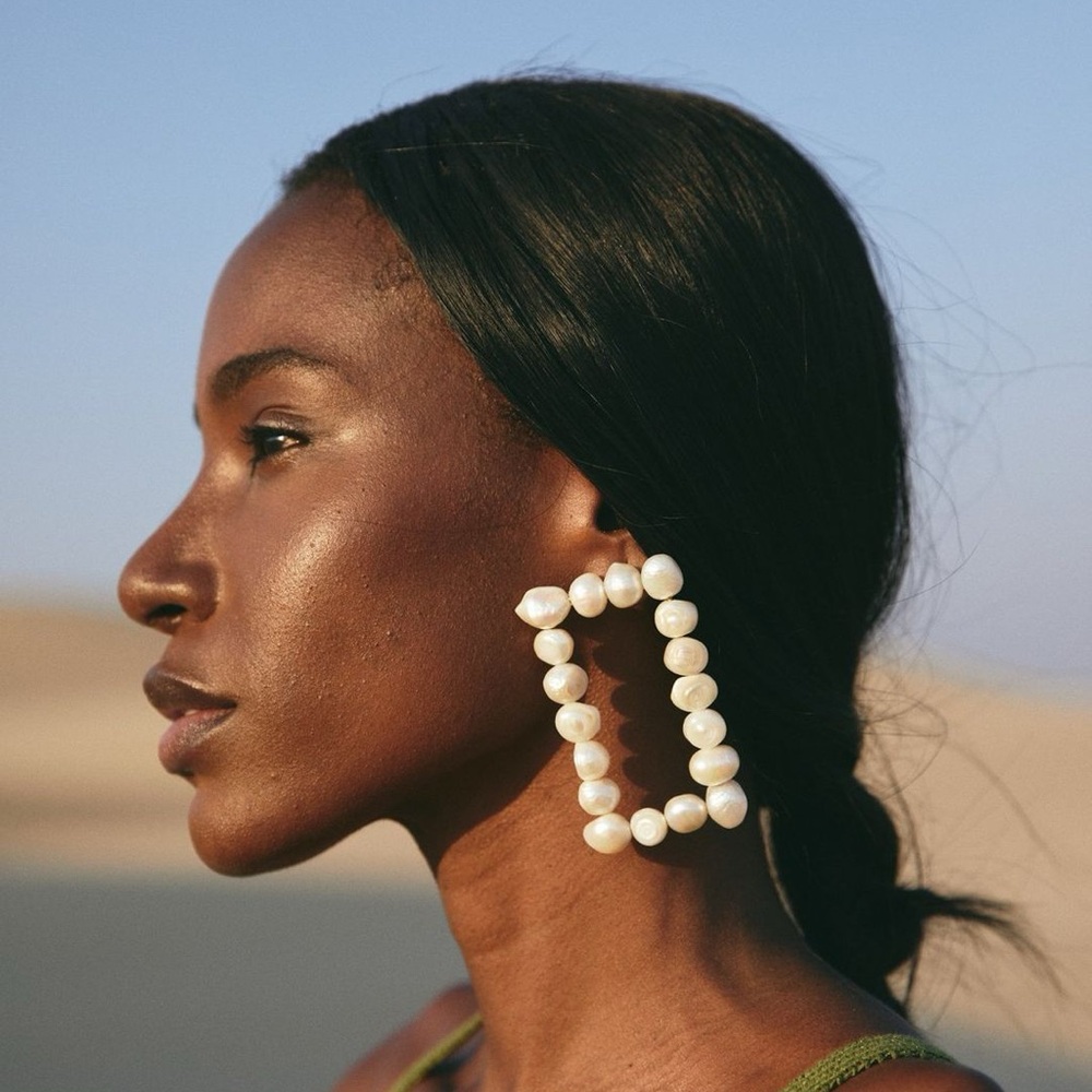 Cult Gaia Pearl Earrings